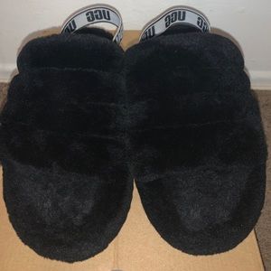 UGG Fluff Slides